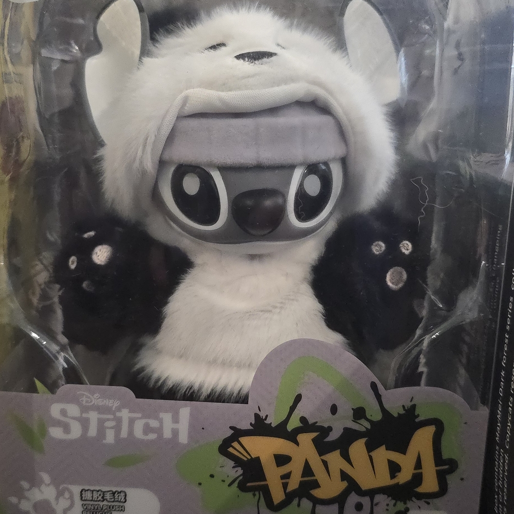 Disney Stitch Panda Plush Toy